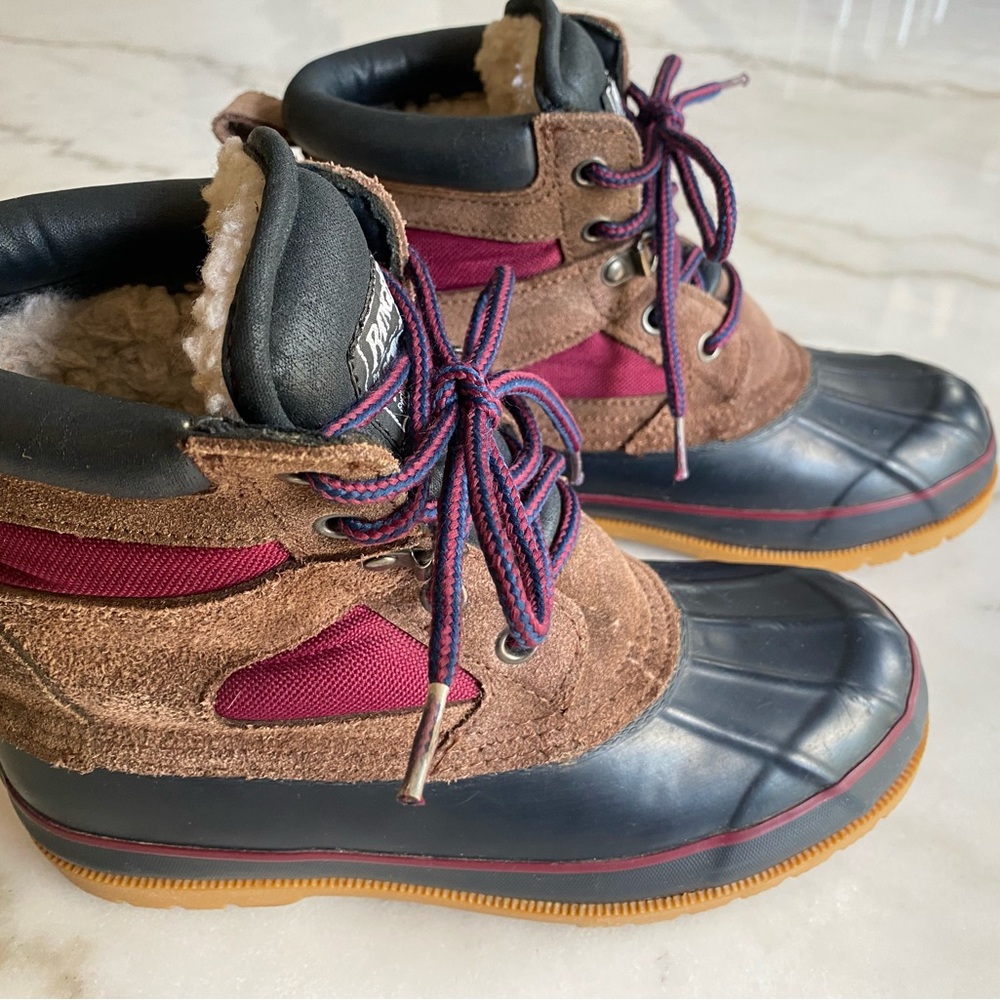 Ranger DuPont Thermolite Black/Brown/pink Insulated Snow Work Boots Women’s 6